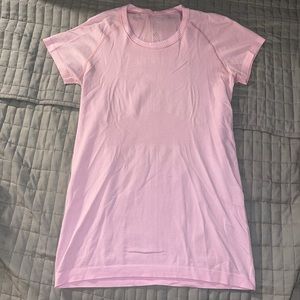 Lululemon Swiftly Tech Shirt, Pink, 10